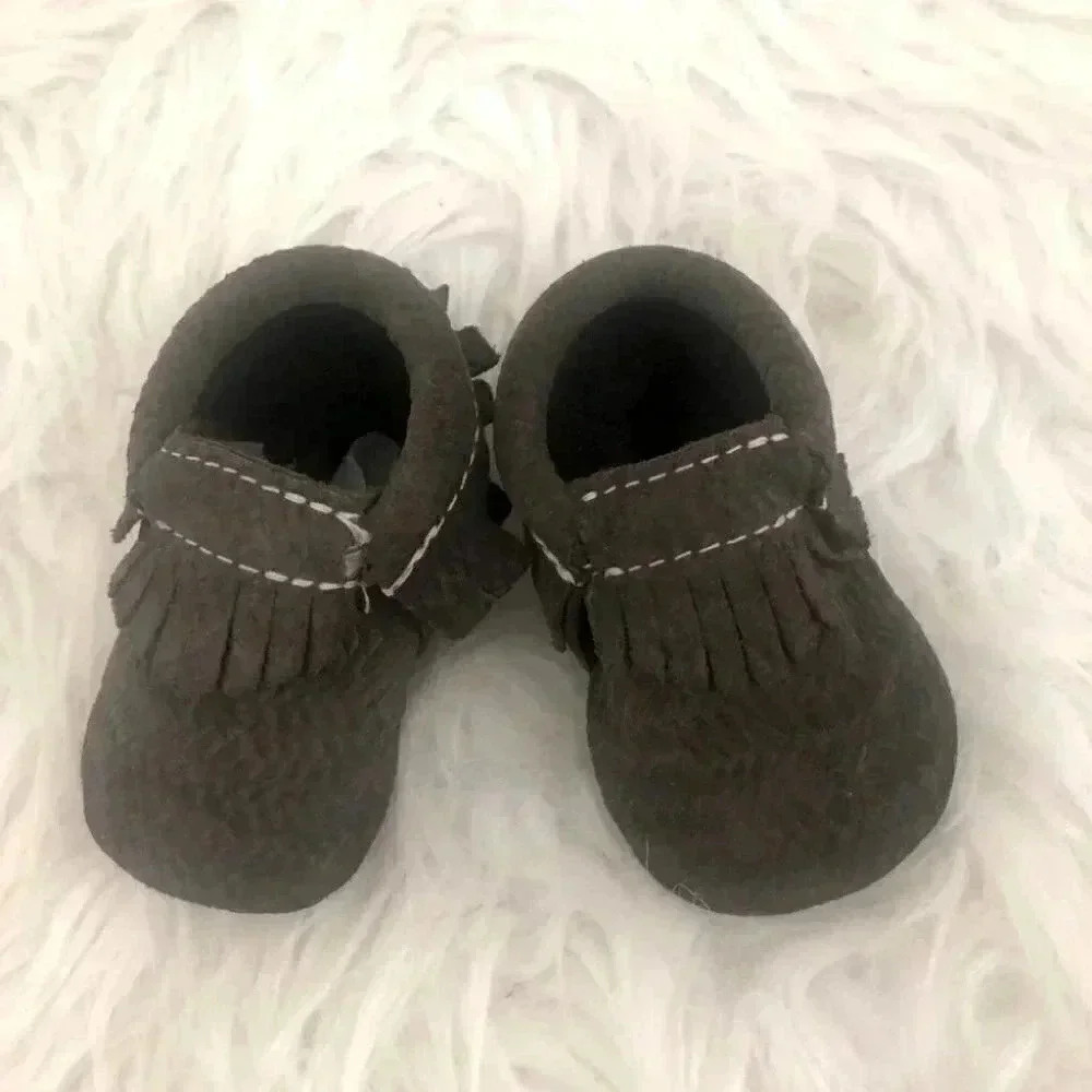 Freshl Picked Infant Brown shoes 0-6 Months Size 1-2